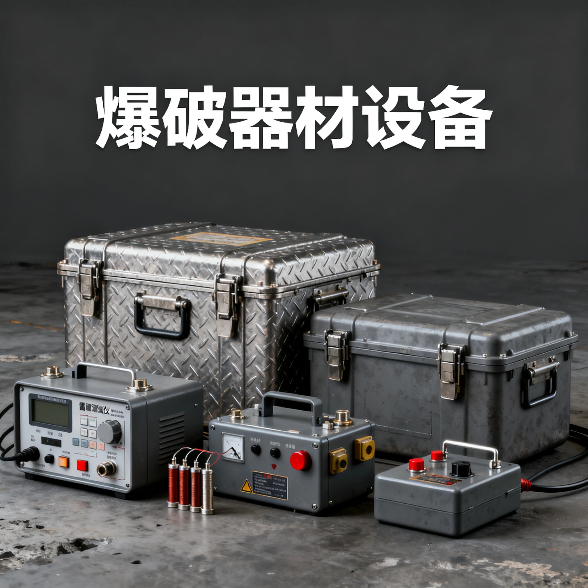 蚌山爆破工程师的“兵器库”：常用器材一册通